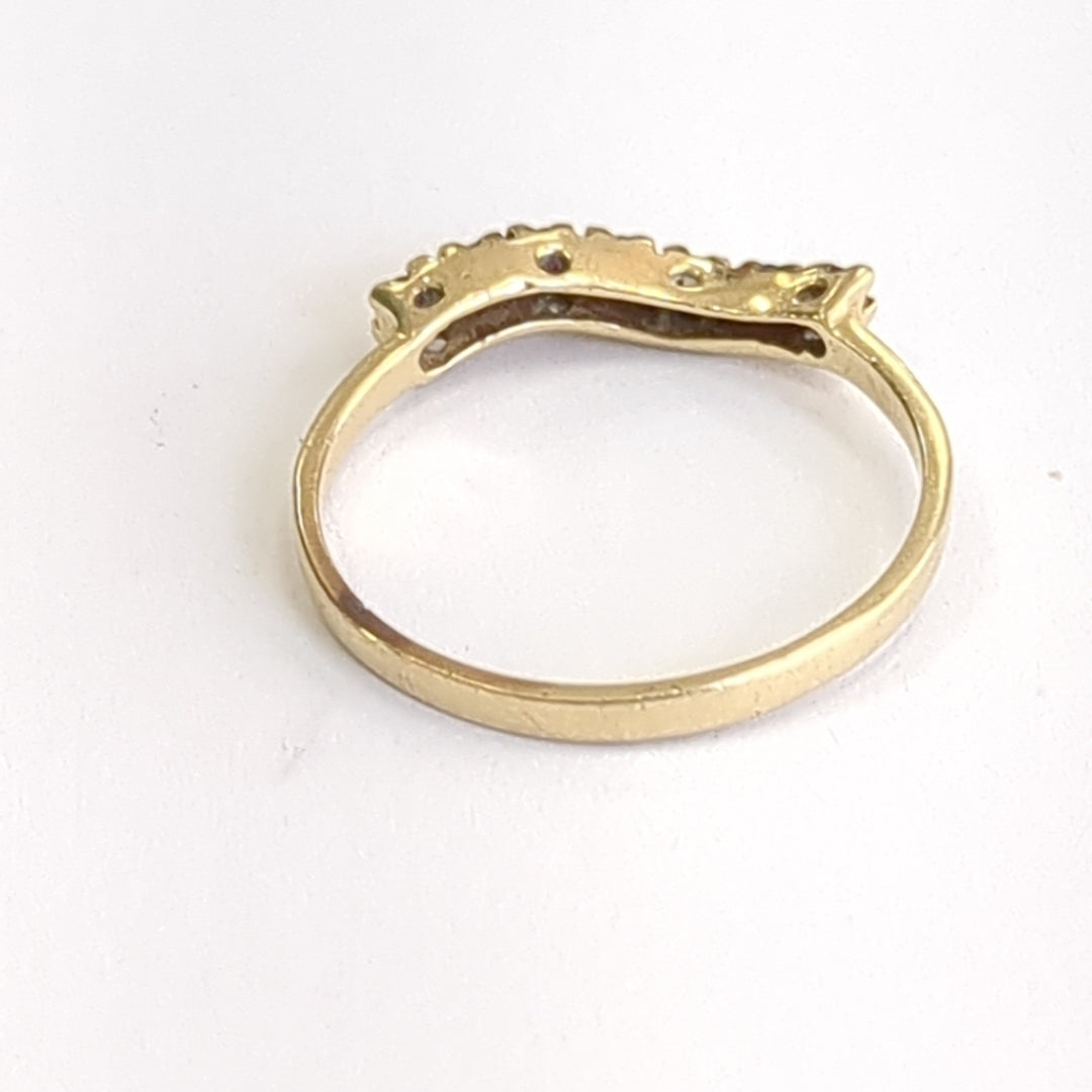 ANILLO ORO 14 K 1,40 GRMS (SEMINUEVO)