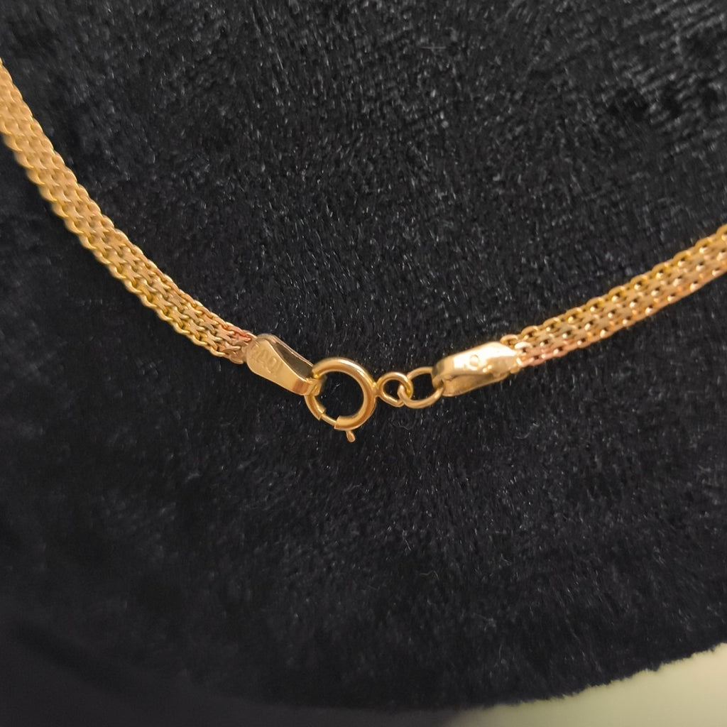 CADENA ORO COMBINADO 10 K 4,00 GRMS (SEMINUEVO)