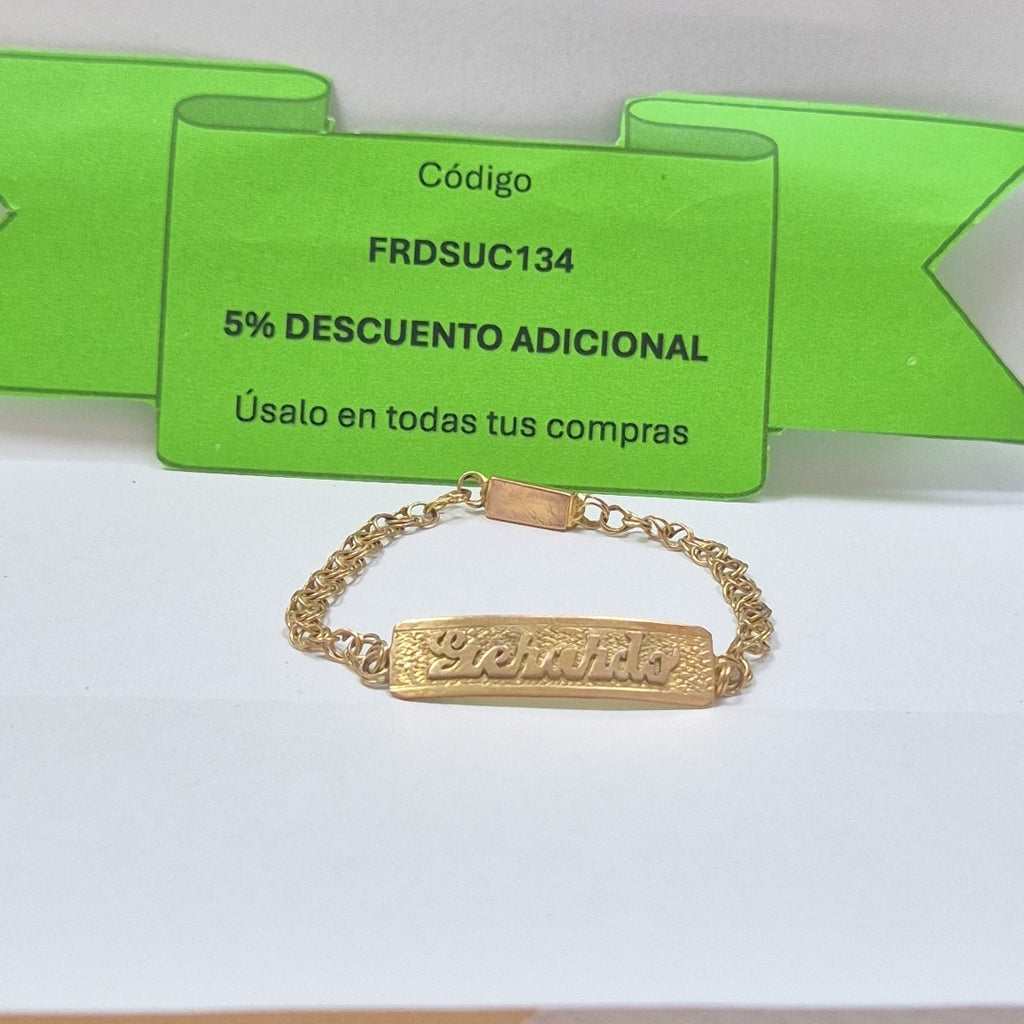 ESCLAVA ORO 10 K 3.2 GRMS (SEMINUEVO)