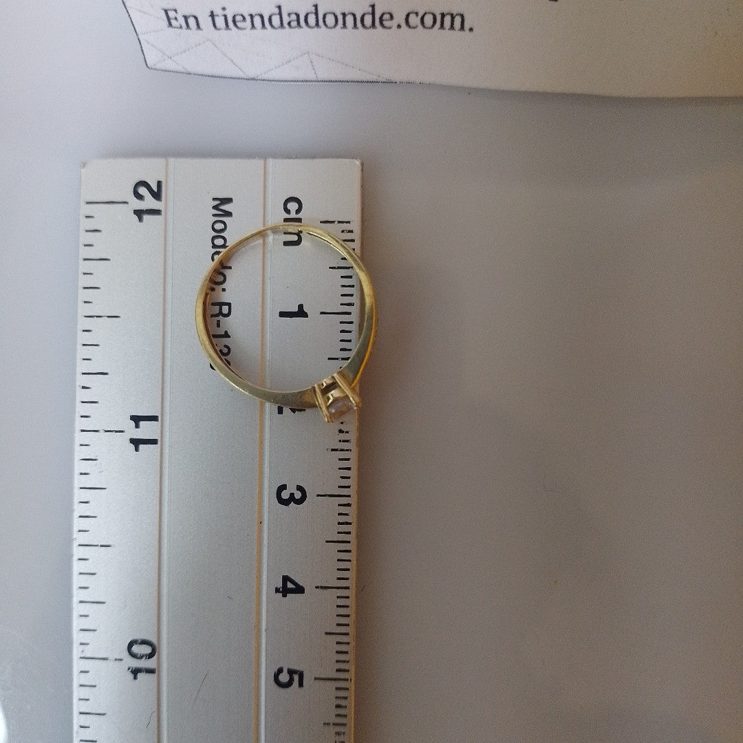 SOLITARIO ORO 14 K 1.6 GRMS (SEMINUEVO)