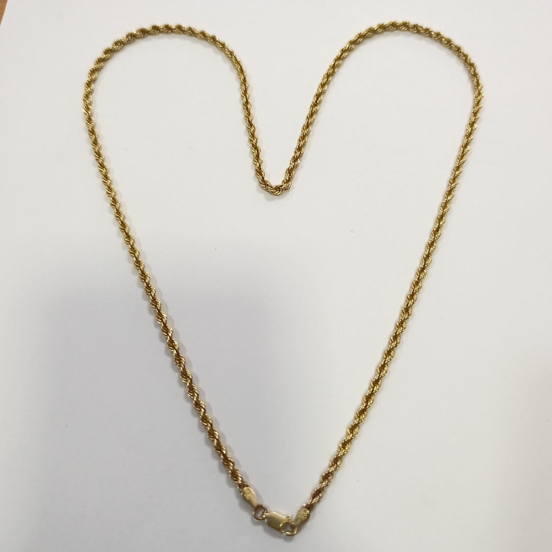 CADENA ORO 10 K 6.3 GRMS (SEMINUEVO)
