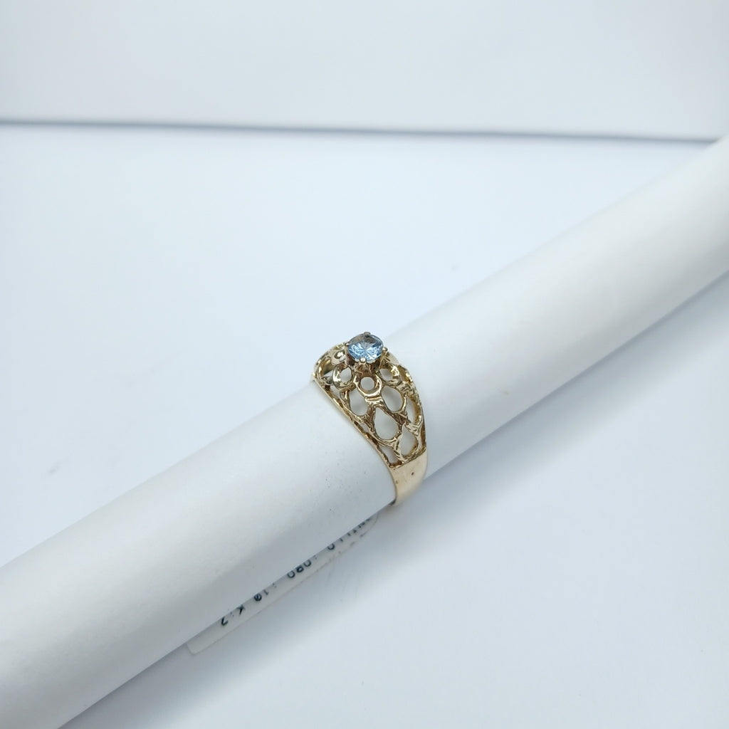 ANILLO ORO 10 K 2.2 GRMS (SEMINUEVO)