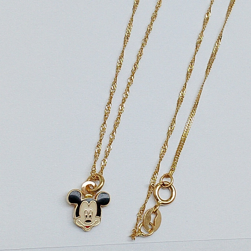 GARGANTILLA ORO 14 K 1.7 GRMS (SEMINUEVO)
