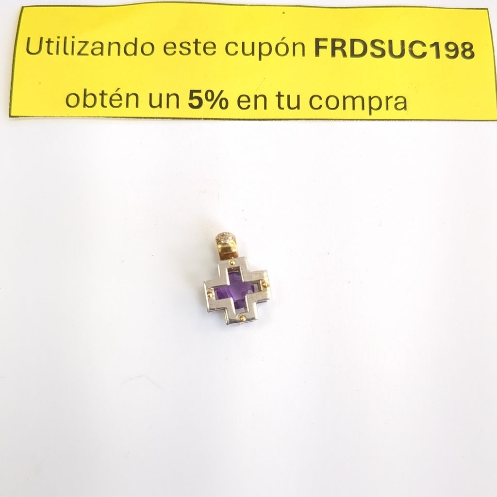 DIJE ORO COMBINADO 14 K 3,50 GRMS (SEMINUEVO)