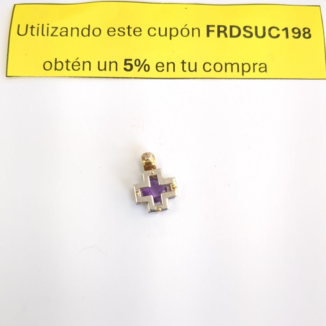 DIJE ORO COMBINADO 14 K 3,50 GRMS (SEMINUEVO)