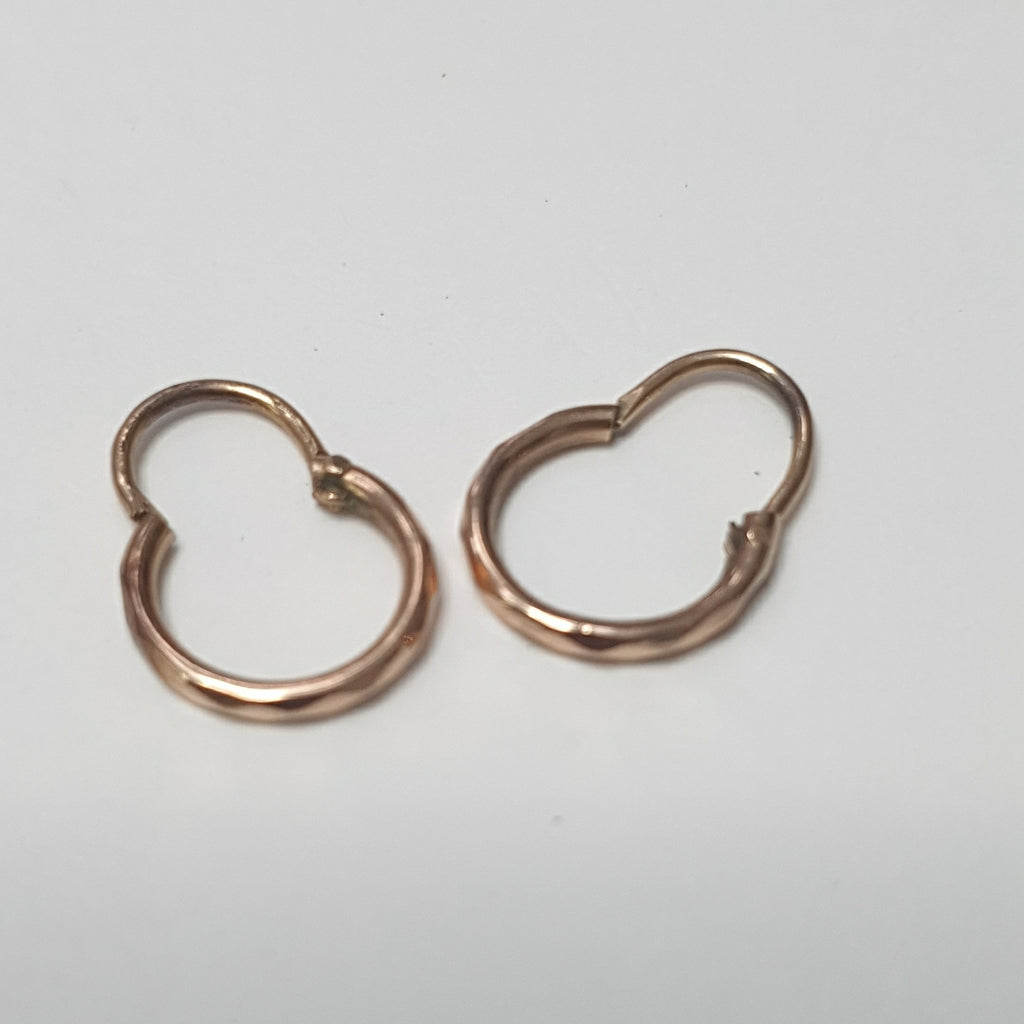 ARRACADAS PAR ORO 8 K 0,80 GRMS (SEMINUEVO)