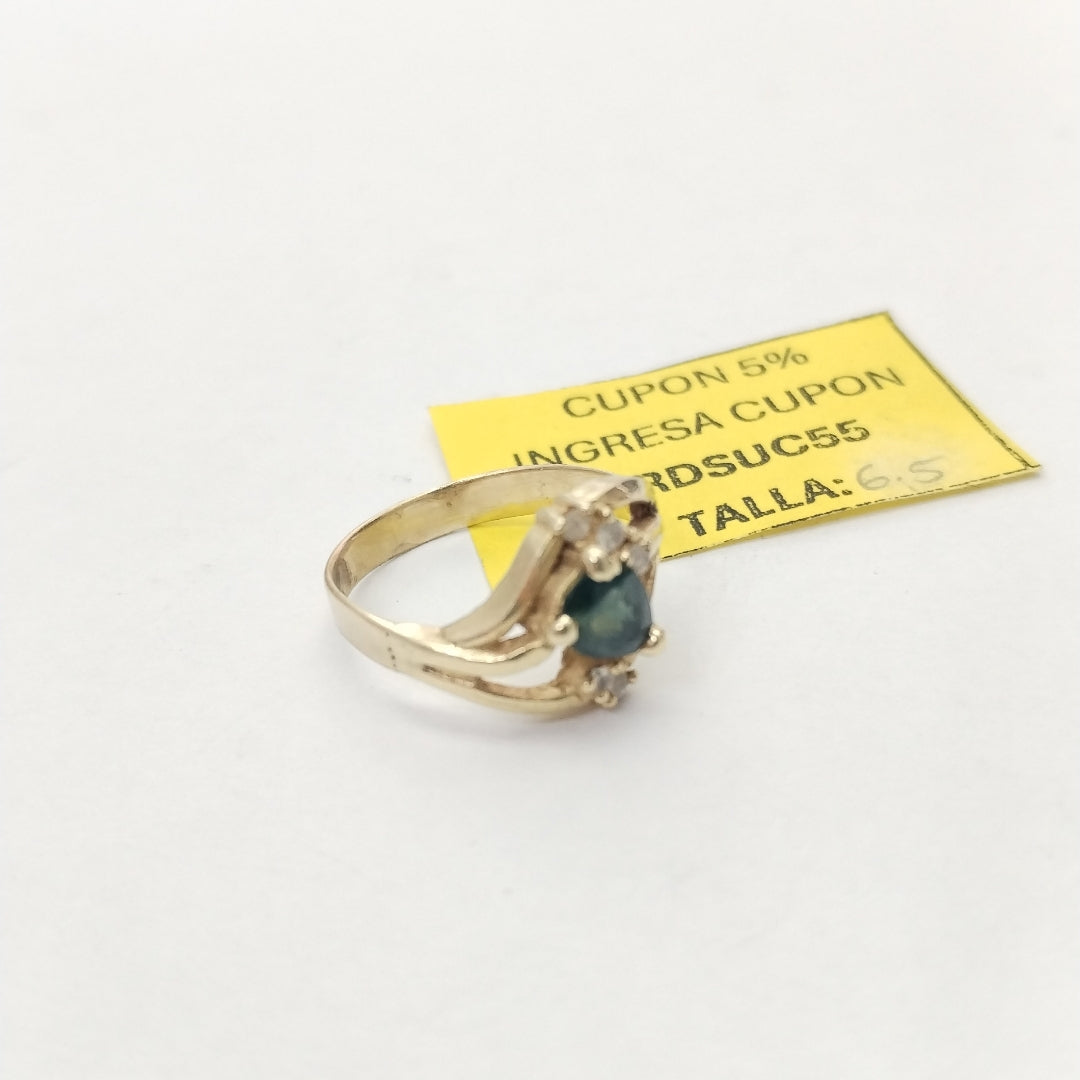 K1 2,60 GRMS 8 K ESPECIFICACIONES COMPLEMENTARIAS ANILLO PIEDRA OVALADA NEGRA Y (SEMINUEVO)