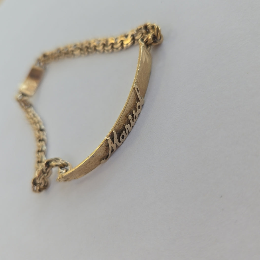 ESCLAVA ORO 14 K 10,80 GRMS (SEMINUEVO)