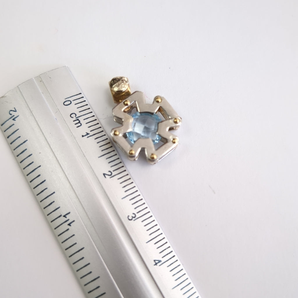 DIJE ORO COMBINADO 14 K 3,80 GRMS (SEMINUEVO)