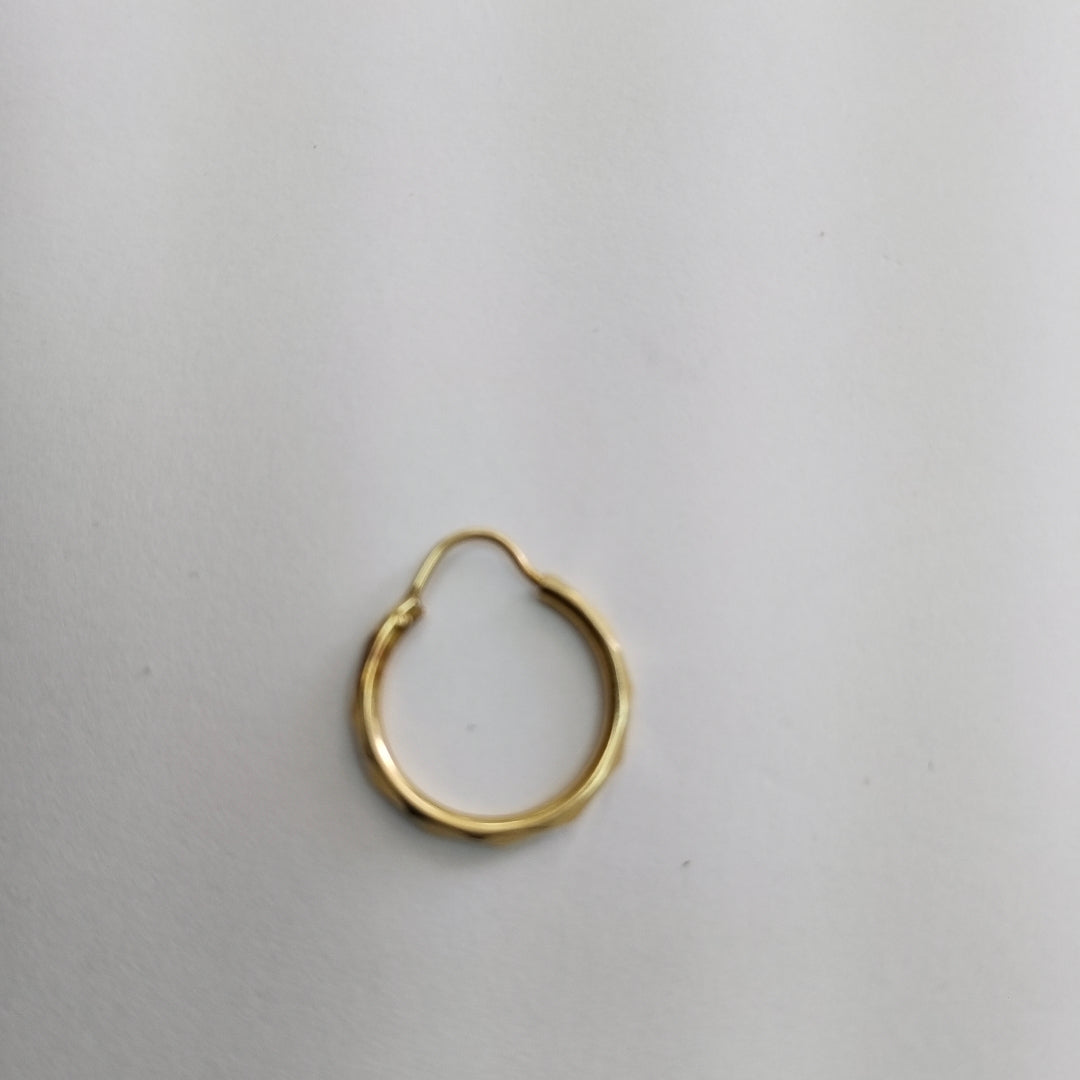 ARRACADAS PAR ORO 10 K 1.1 GRMS (SEMINUEVO)