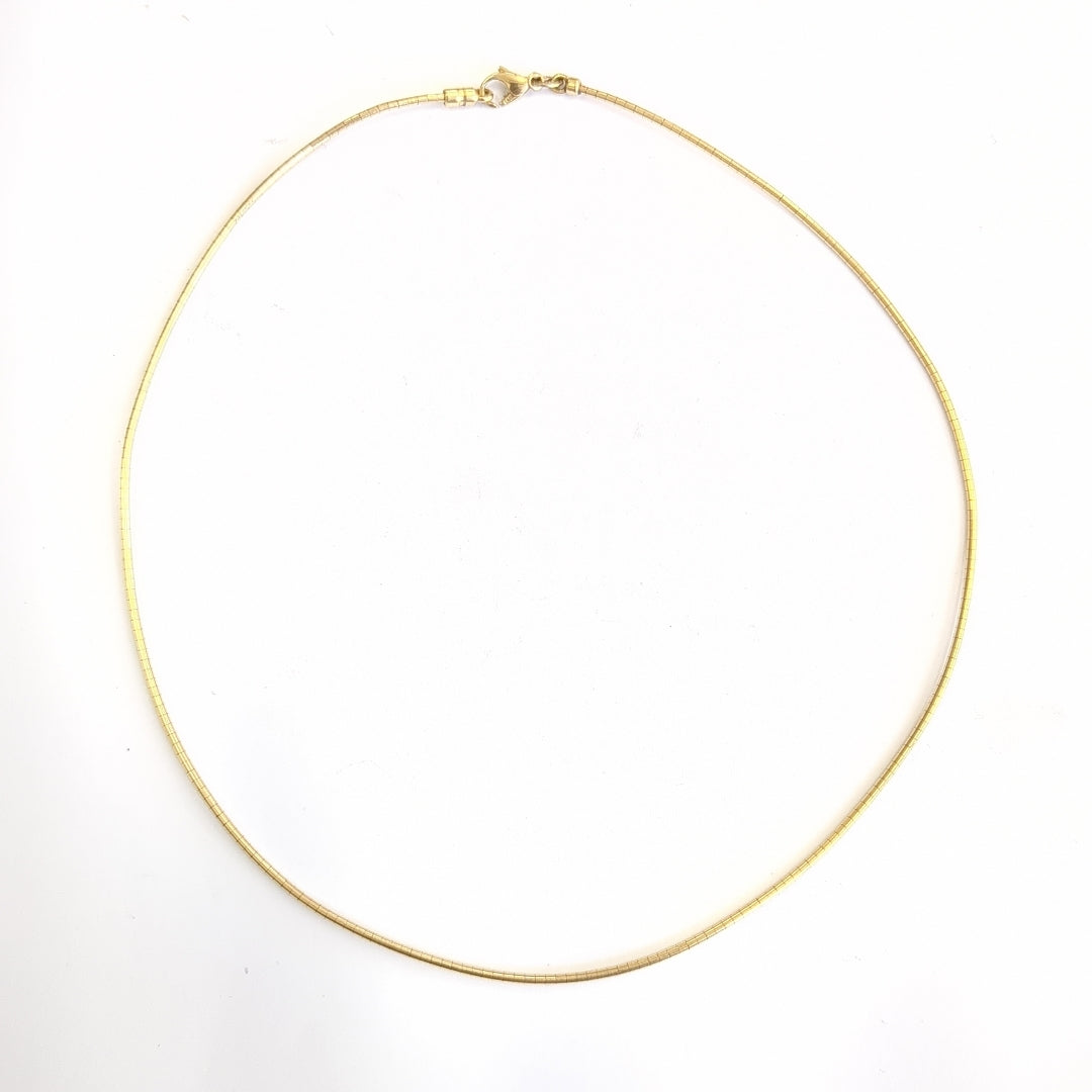 GARGANTILLA ORO 14 K 7,90 GRMS (SEMINUEVO)