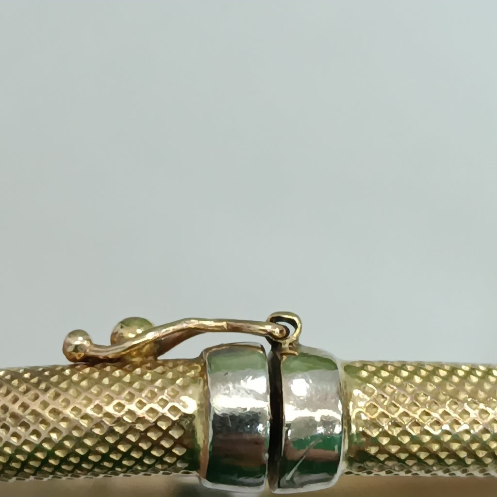 PULSERA RIGIDA ORO 14 K 12.3 GRMS (SEMINUEVO)