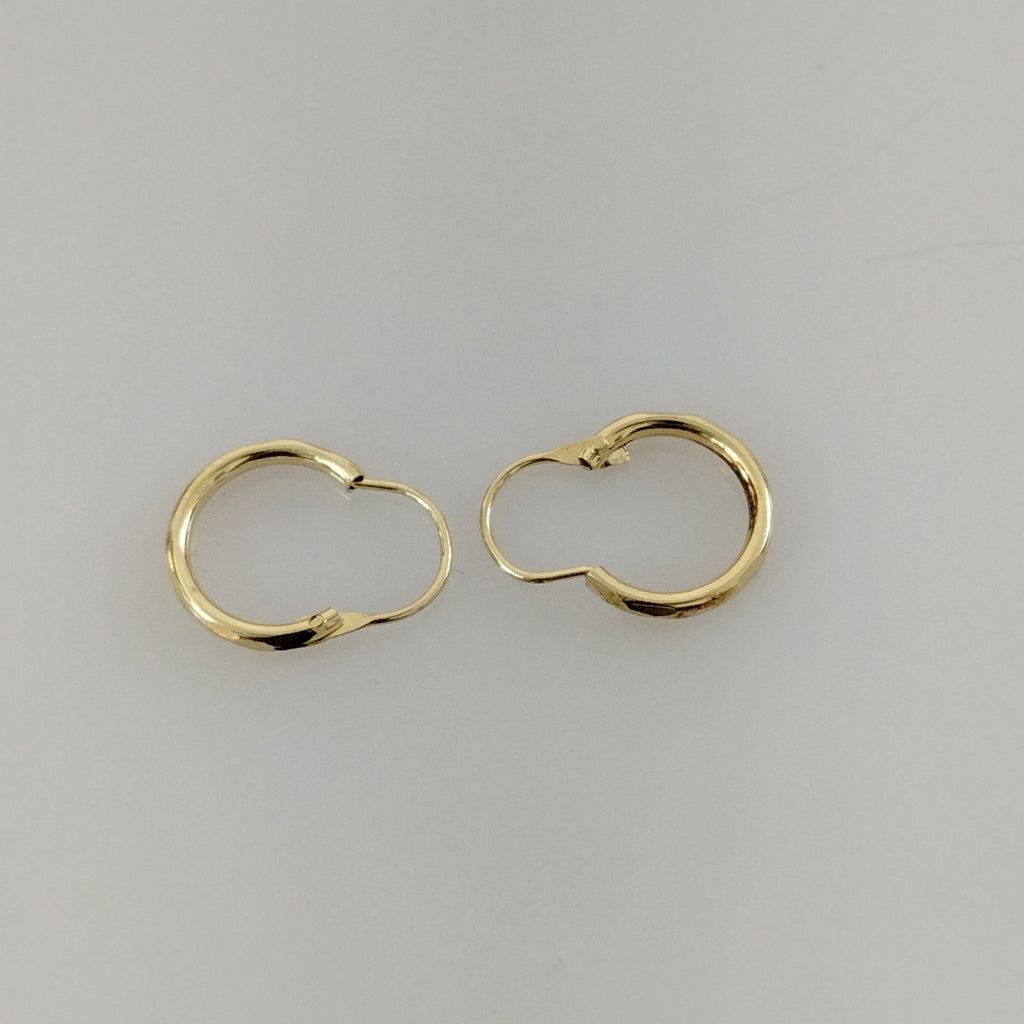 ARETES PAR ORO 14 K 0,60 GRMS (SEMINUEVO)