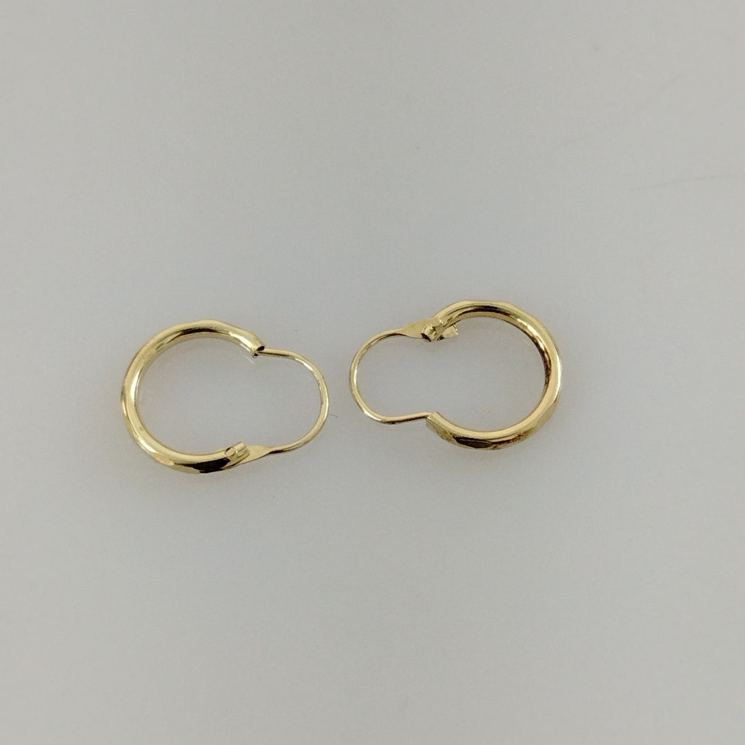 ARETES PAR ORO 14 K 0,60 GRMS (SEMINUEVO)