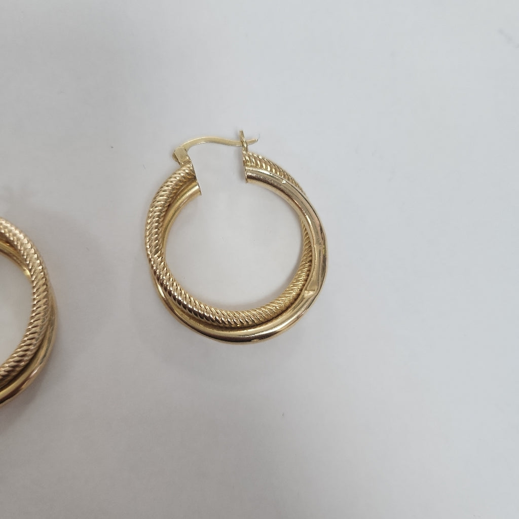 ARRACADAS PAR ORO 14 K 5.6 GRMS (SEMINUEVO)