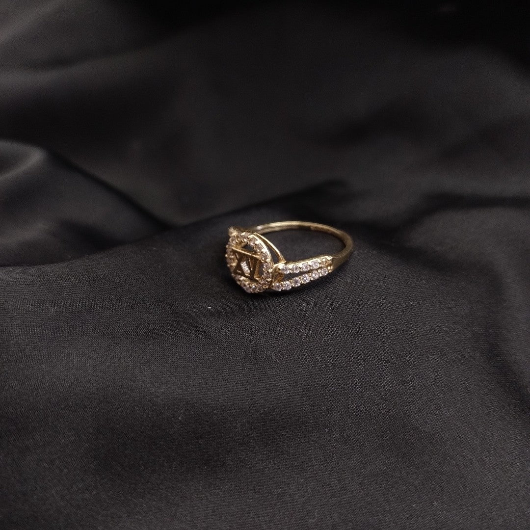 ANILLO CONMEMORATIVO ORO 10 K 1,40 GRMS (SEMINUEVO)