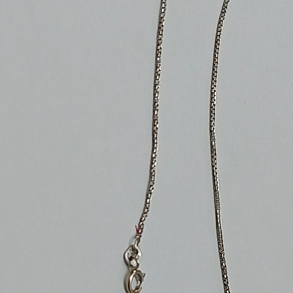 GARGANTILLA ORO BLANCO 14 K 2,00 GRMS (SEMINUEVO)