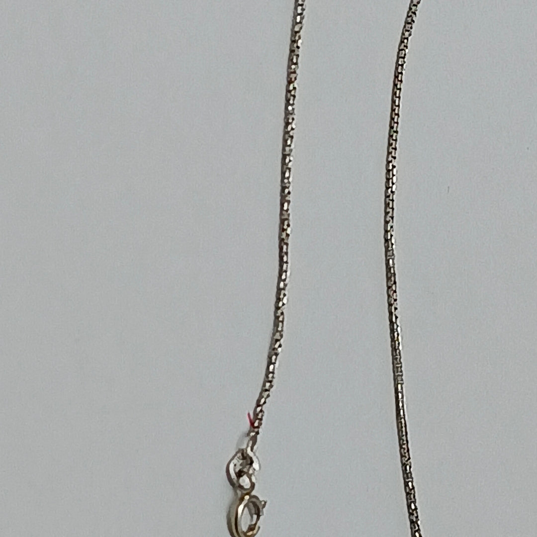 GARGANTILLA ORO BLANCO 14 K 2,00 GRMS (SEMINUEVO)