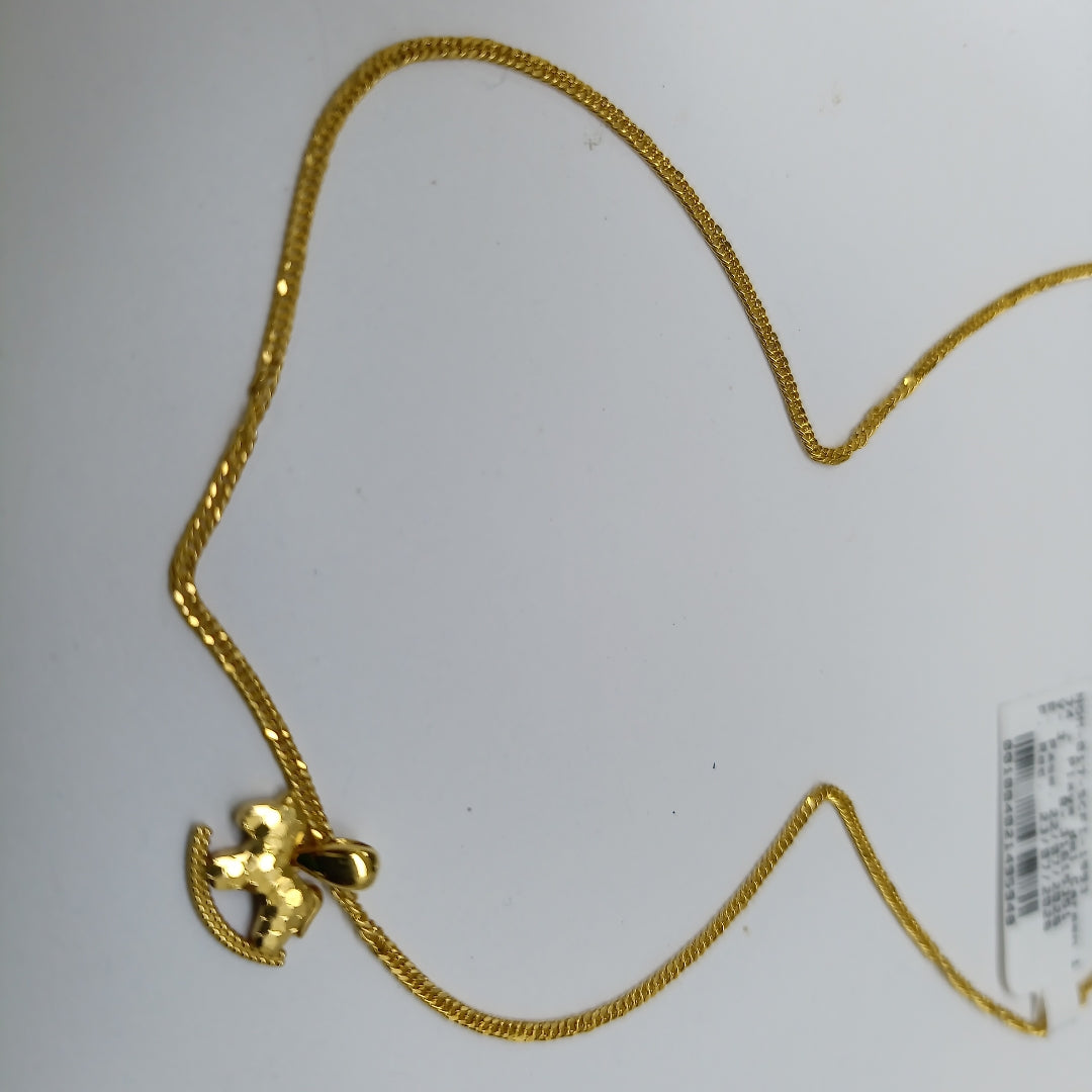 GARGANTILLA ORO 18 K 2,20 GRMS (SEMINUEVO)