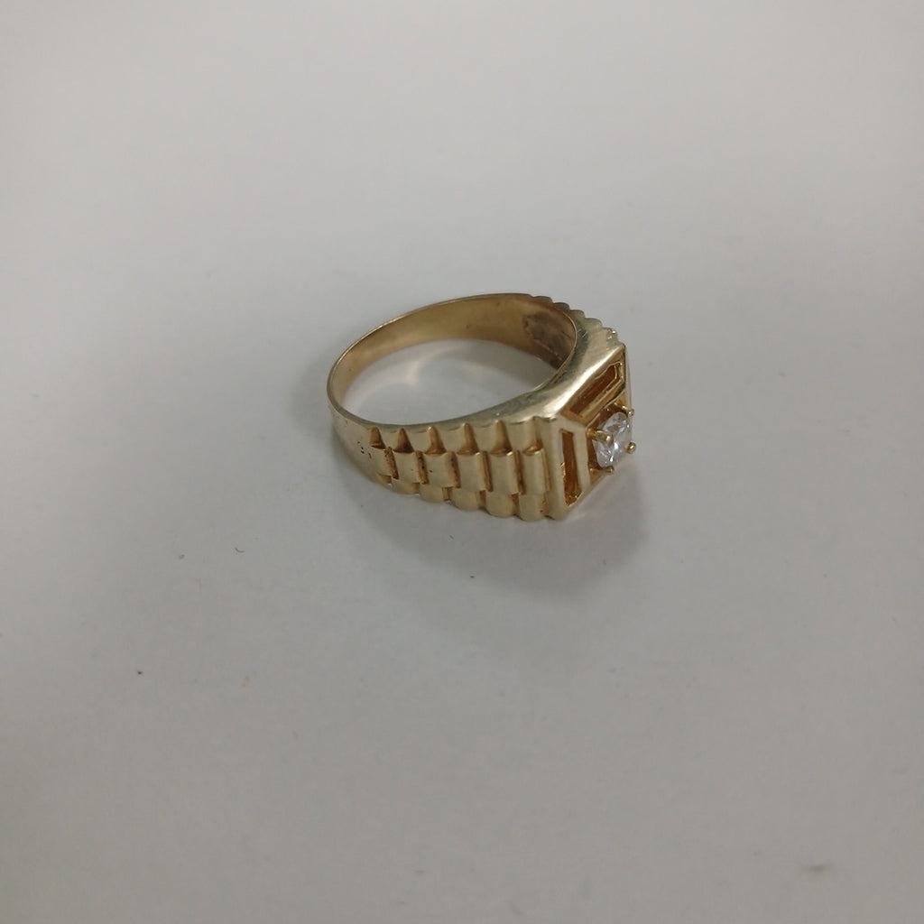 ANILLO ORO 10 K 6.4 GRMS (SEMINUEVO)