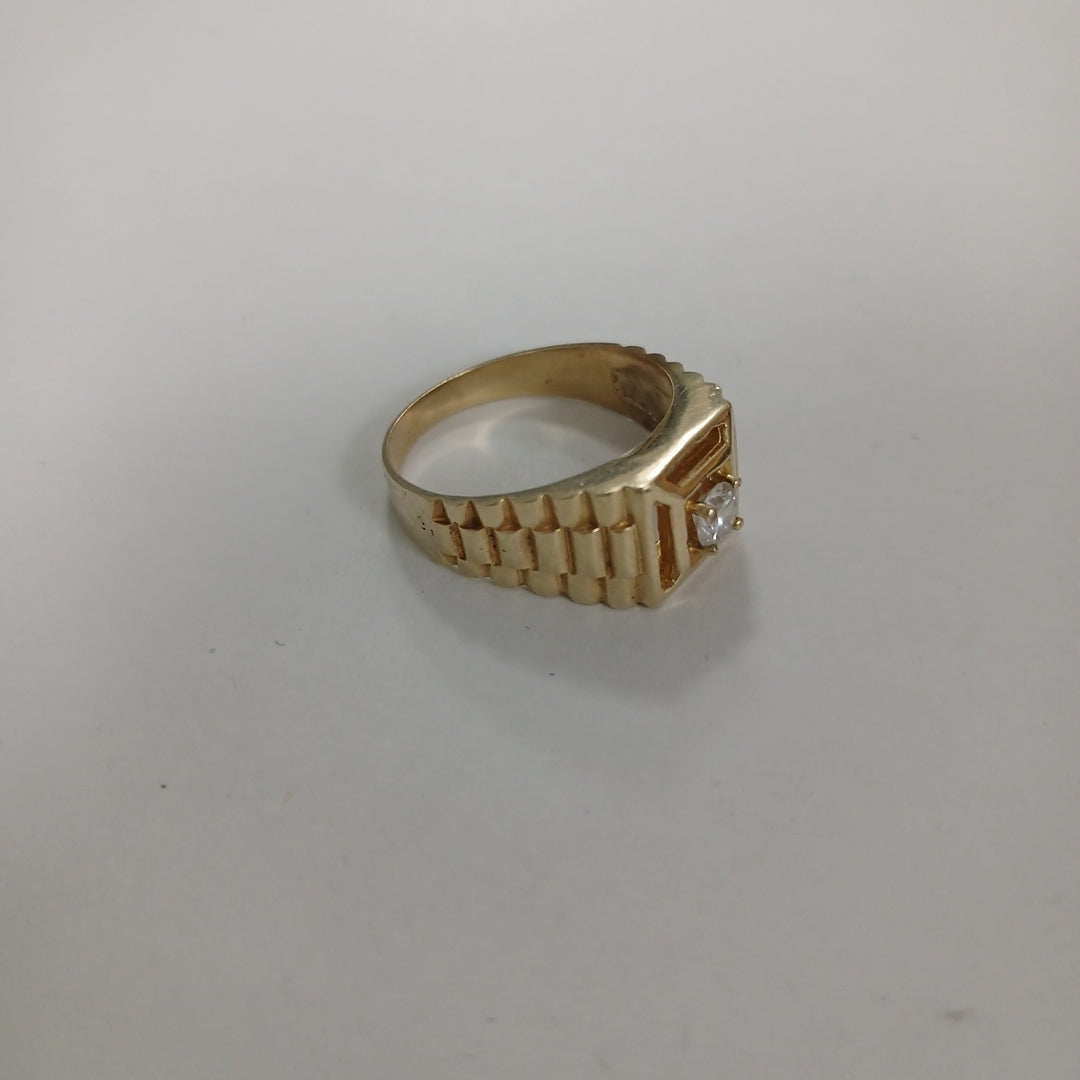 ANILLO ORO 10 K 6.4 GRMS (SEMINUEVO)
