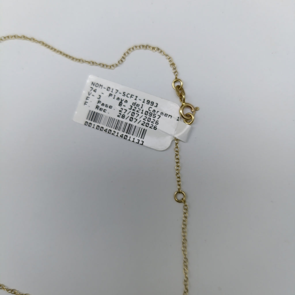 GARGANTILLA ORO 14 K 3.1 GRMS (SEMINUEVO)