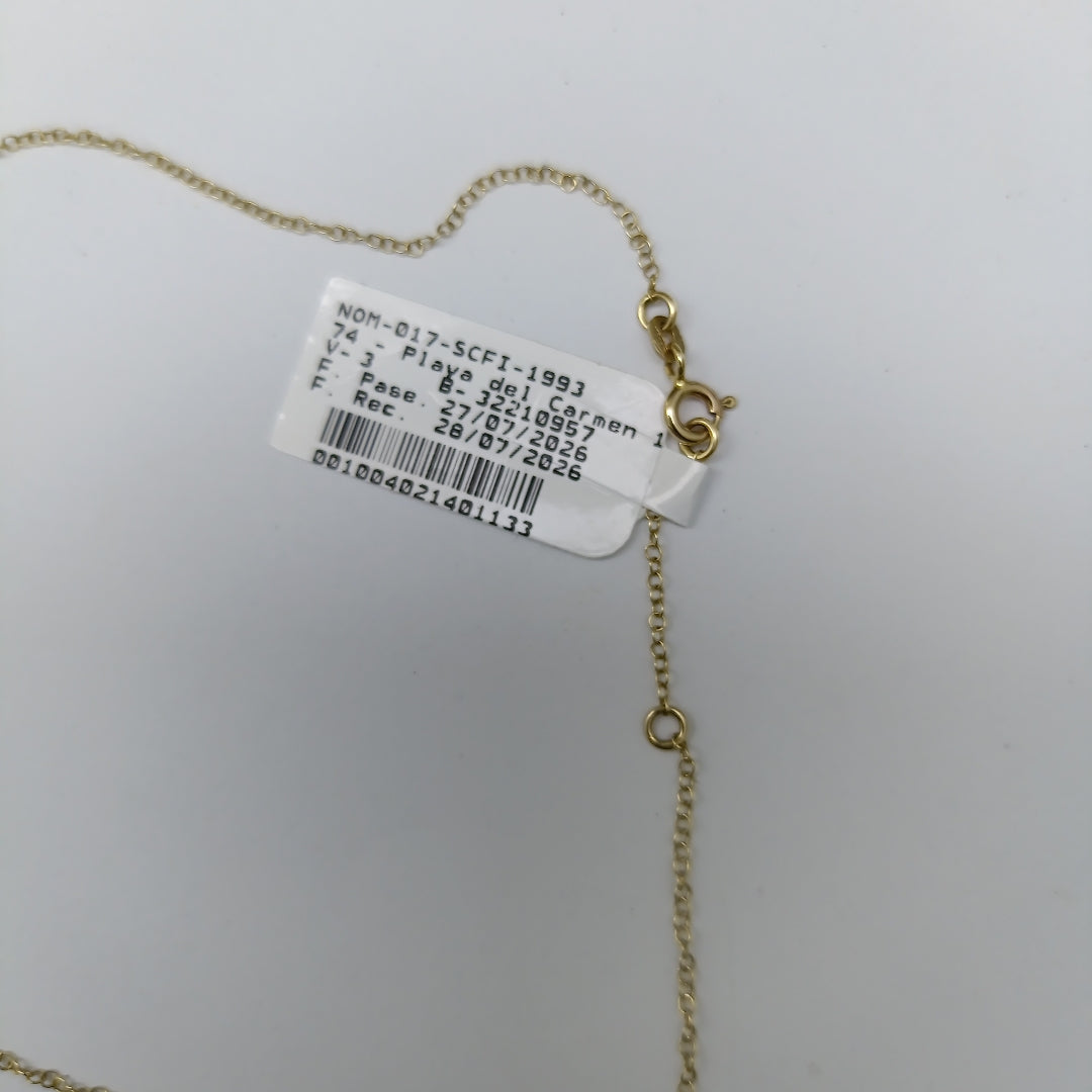 GARGANTILLA ORO 14 K 3.1 GRMS (SEMINUEVO)