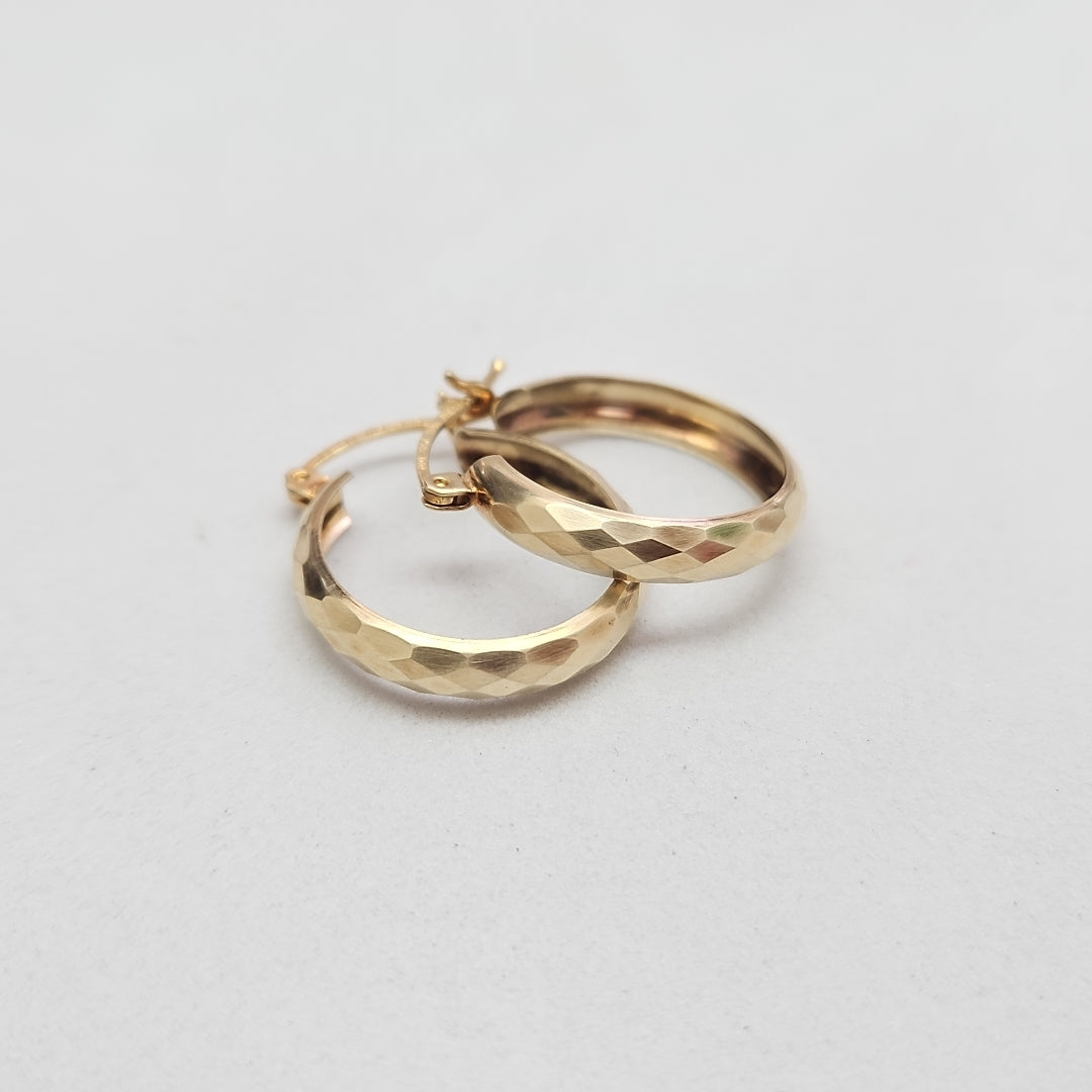 ARRACADAS PAR ORO 10 K 1.5 GRMS (SEMINUEVO)