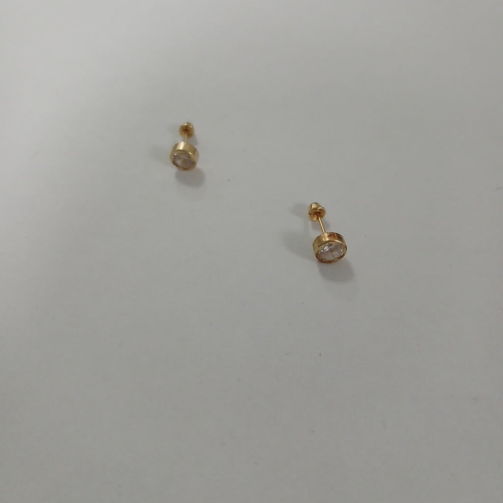 BROQUELES PAR ORO 14 K 0.6 GRMS (SEMINUEVO)
