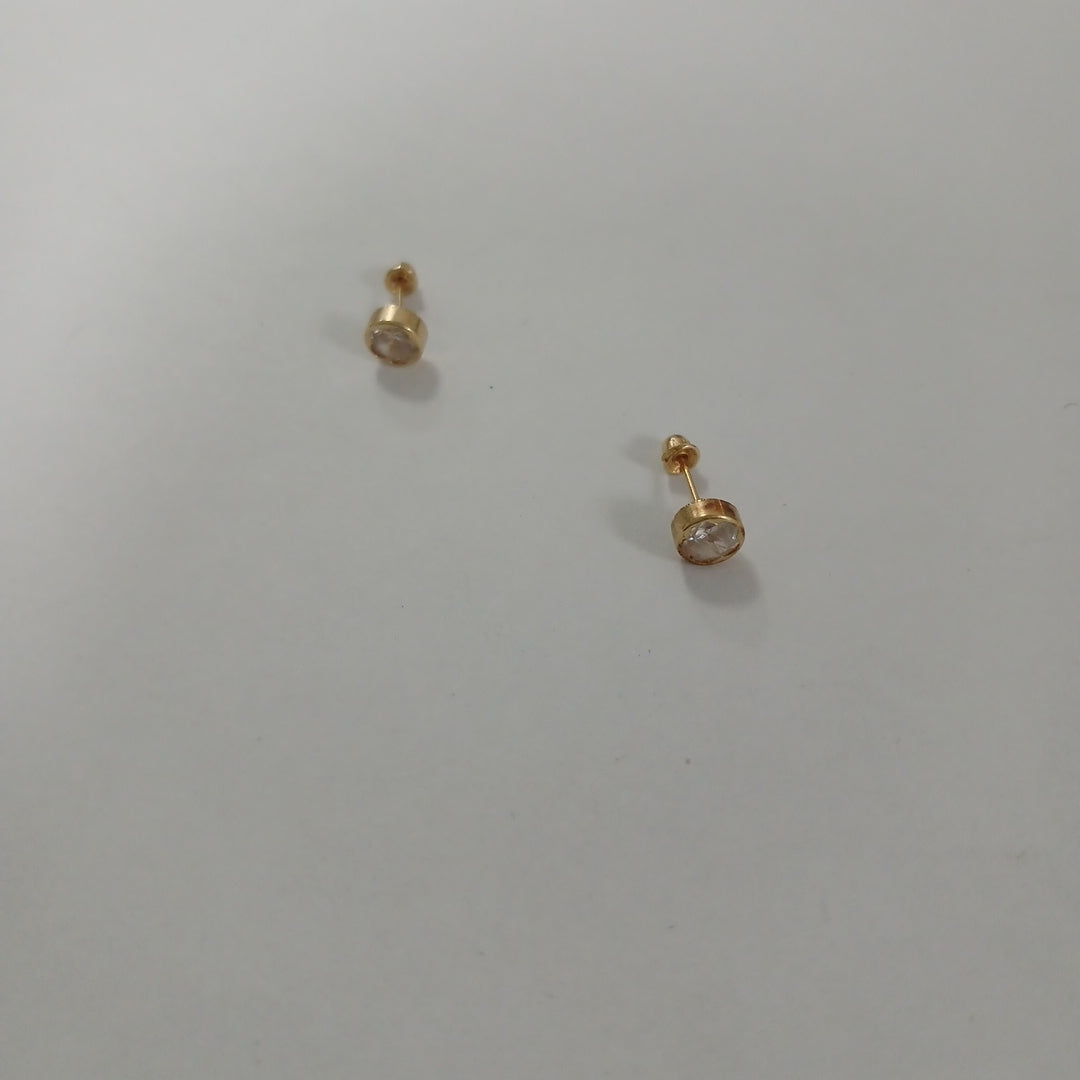 BROQUELES PAR ORO 14 K 0.6 GRMS (SEMINUEVO)