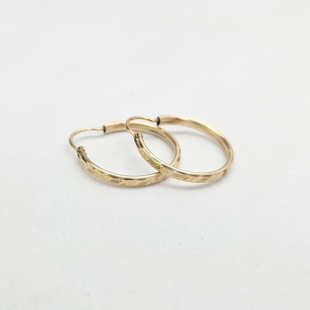ARRACADAS PAR ORO 10 K 1.7 GRMS (SEMINUEVO)