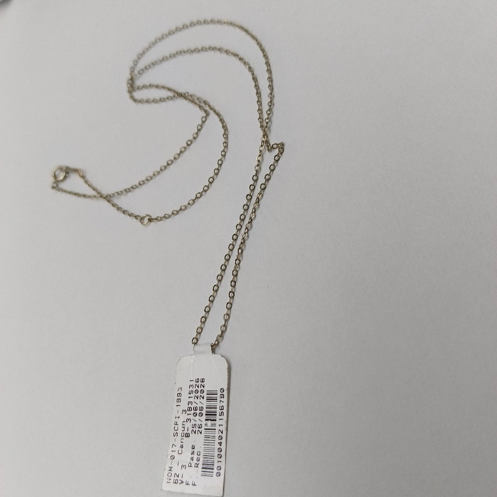 GARGANTILLA ORO BLANCO 10 K 1,80 GRMS (SEMINUEVO)