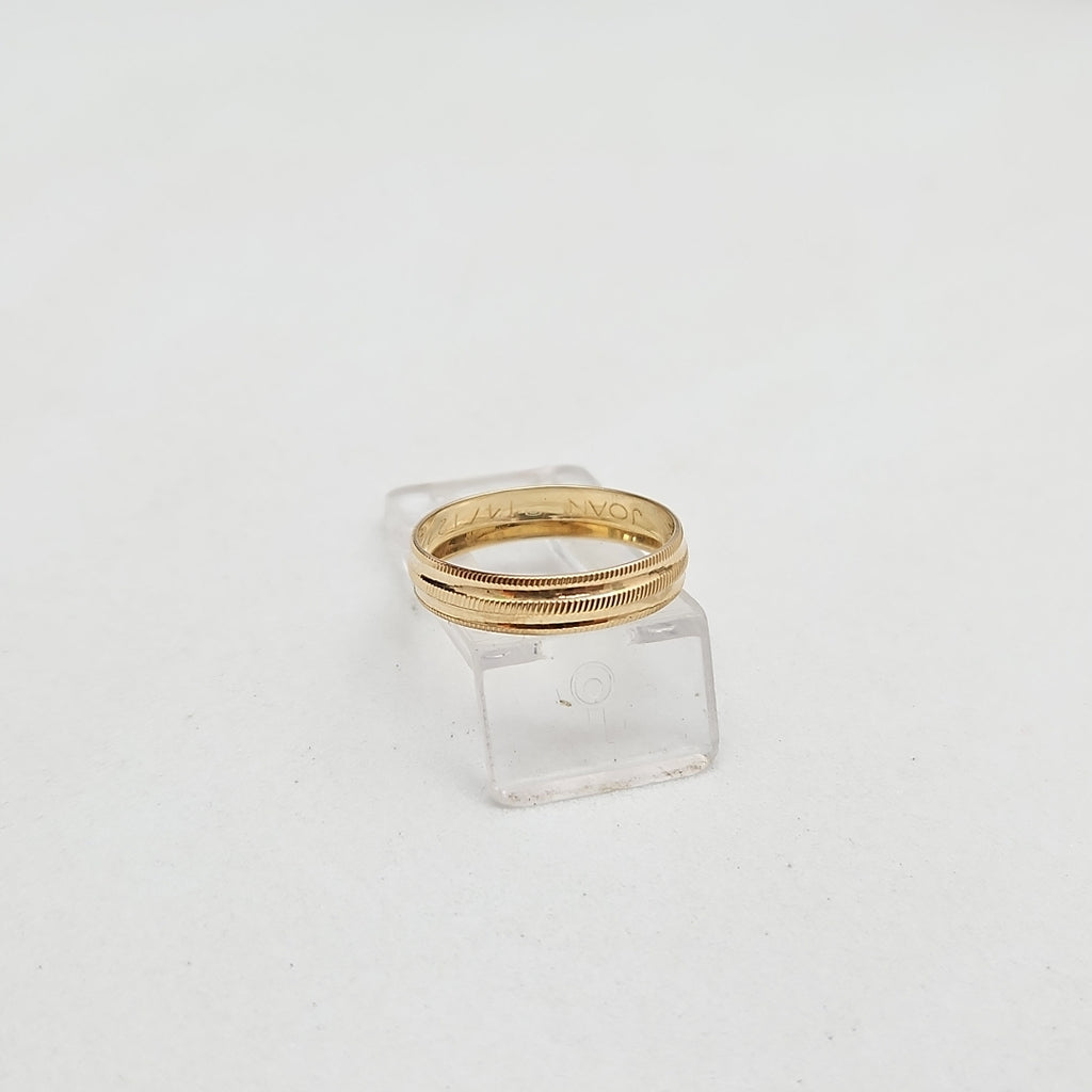 ARGOLLA ORO 14 K 1.1 GRMS (SEMINUEVO)