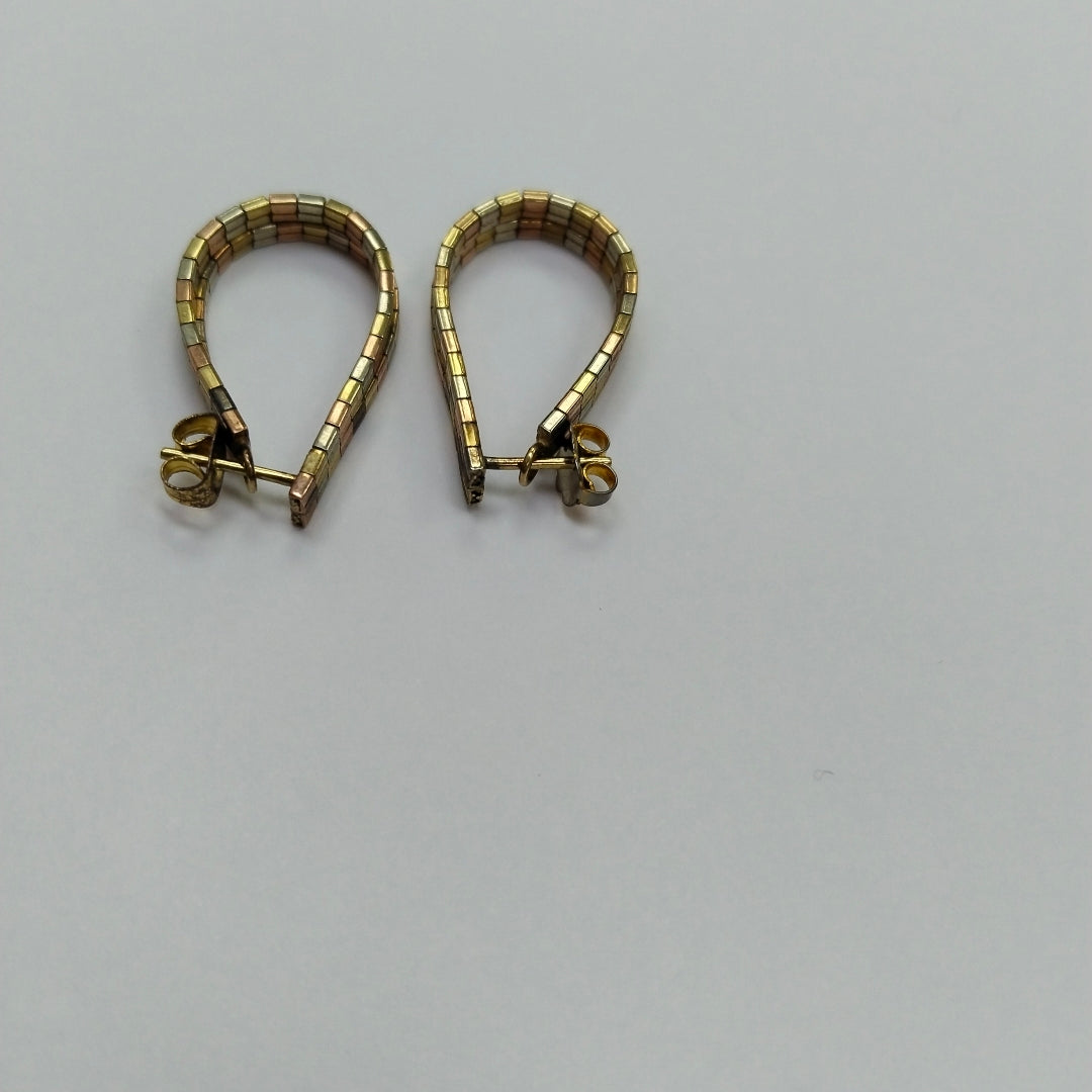 BROQUELES PAR ORO 8 K 5,80 GRMS (SEMINUEVO)