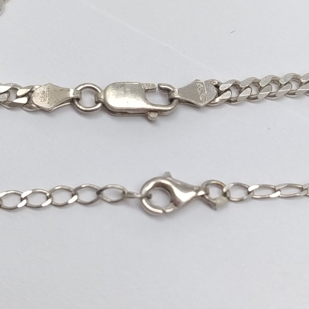 CADENA, GARGANTILLA PLATA 25 GRMS (SEMINUEVO)