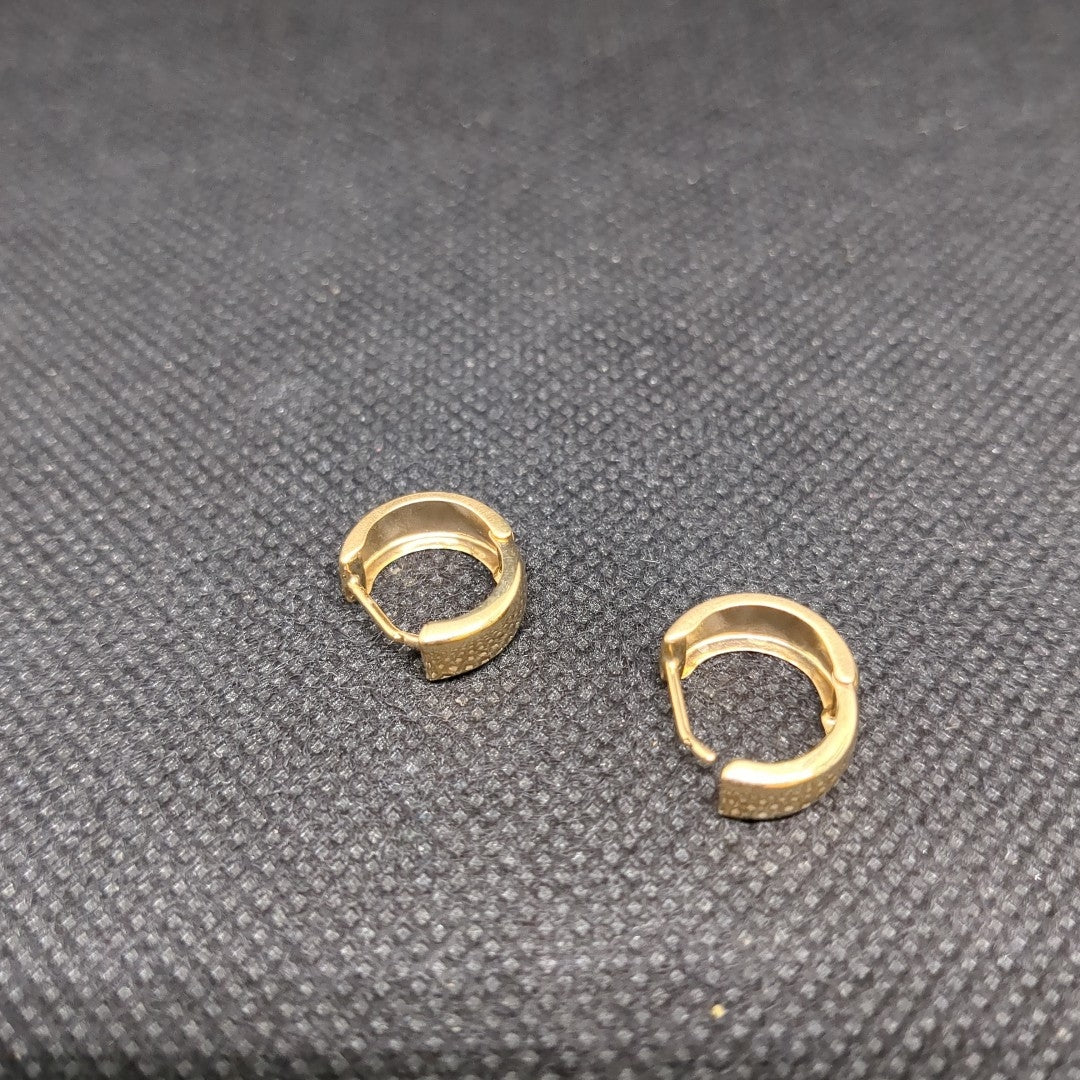 ARRACADAS PAR ORO 14 K 1,20 GRMS (SEMINUEVO)