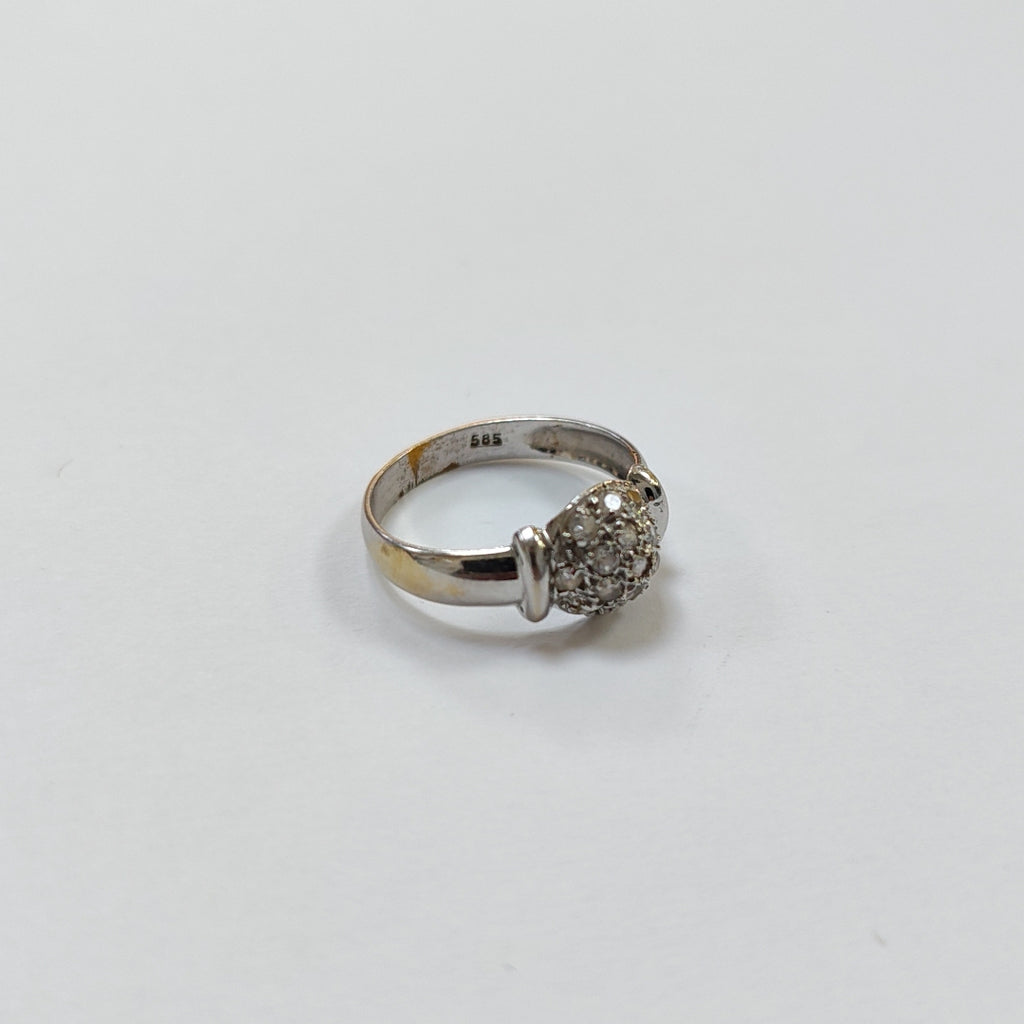ANILLITO ORO BLANCO 14 K 2,90 GRMS (SEMINUEVO)