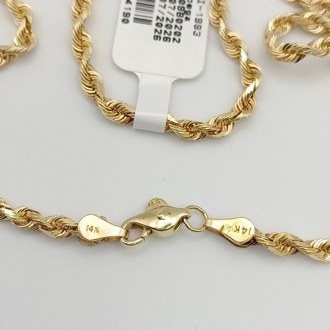 CADENA ORO 14 K 16.2 GRMS (SEMINUEVO)