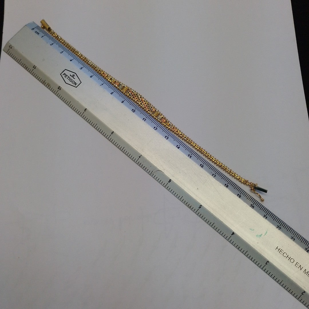 PULSERA ORO 10 K 6.8 GRMS (SEMINUEVO)