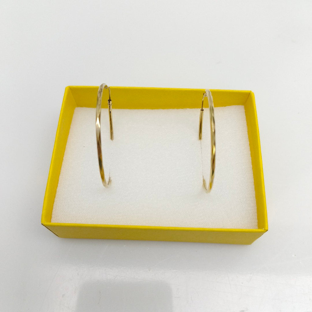 ARRACADAS PAR ORO 14 K 2,60 GRMS (SEMINUEVO)