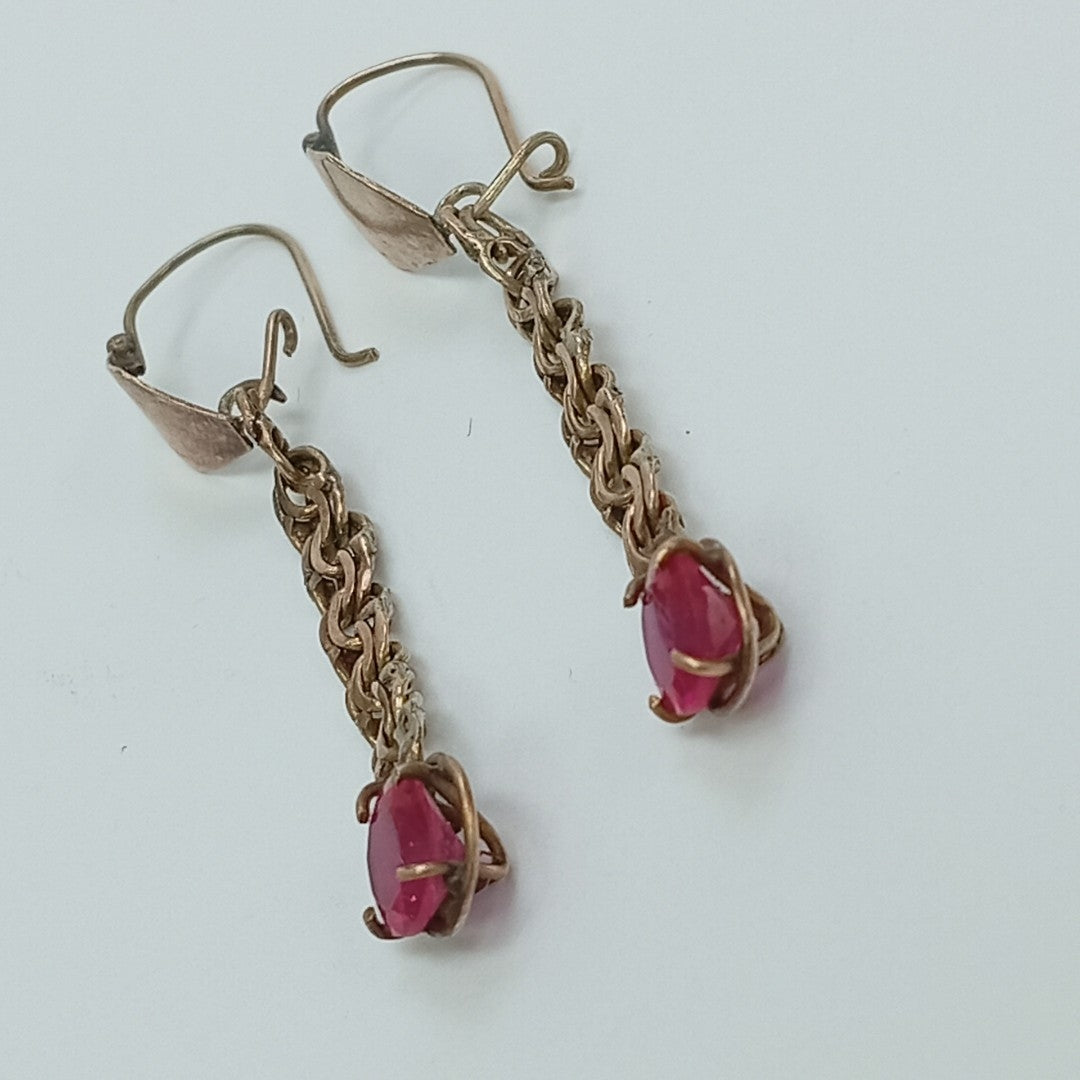 ARETES PAR ORO 8 K 3.8 GRMS (SEMINUEVO)