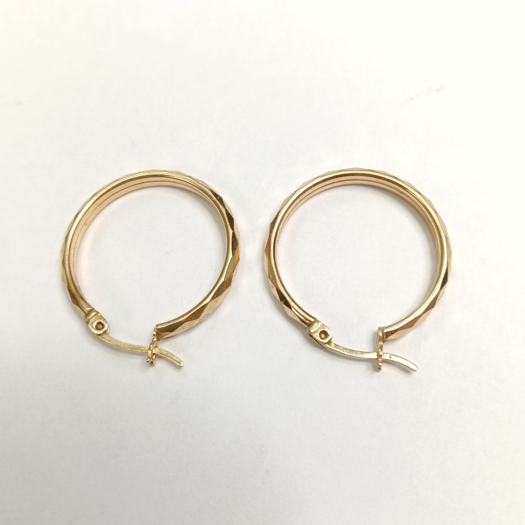 ARRACADAS PAR ORO 14 K 2.6 GRMS (SEMINUEVO)