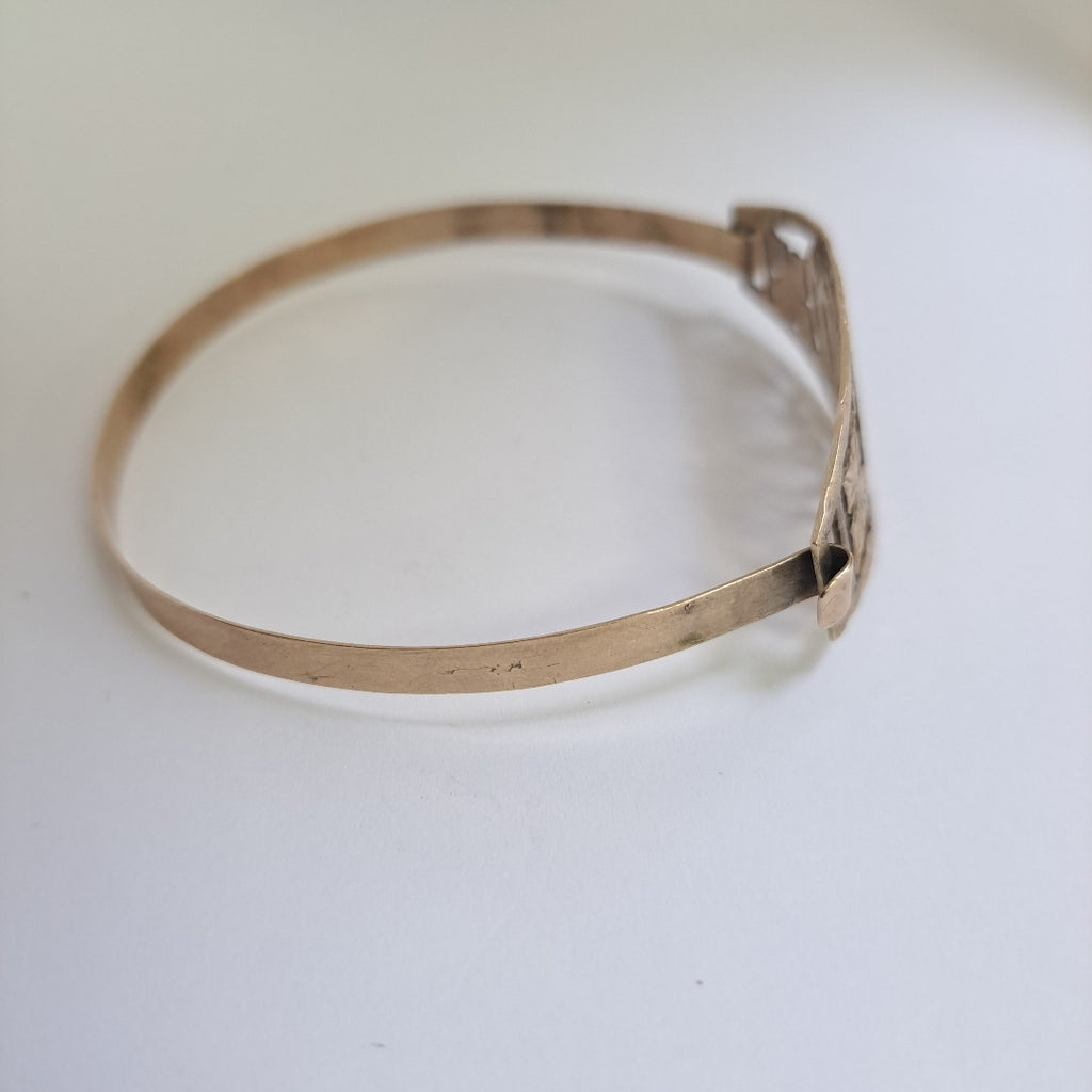 PULSERA RIGIDA ORO 8 K 8,40 GRMS (SEMINUEVO)