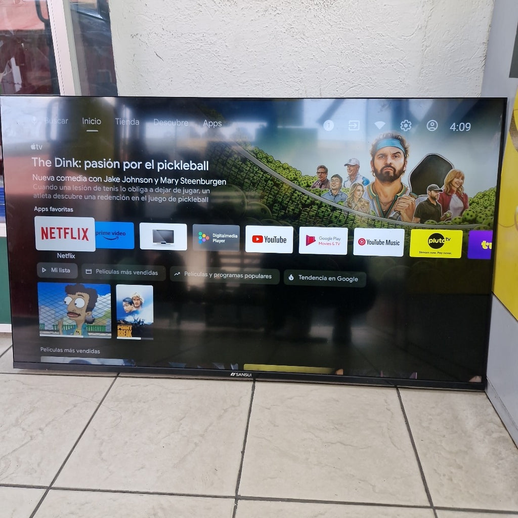 PANTALLA SANSUI SMX50V1UA (2022) 50" LED 4K (SEMINUEVO)