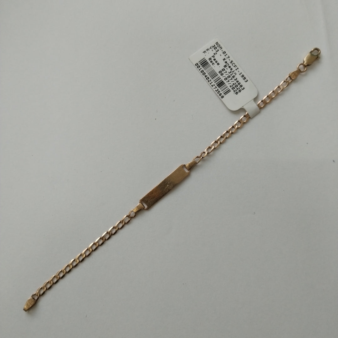 ESCLAVA ORO 10 K 2.8 GRMS (SEMINUEVO)