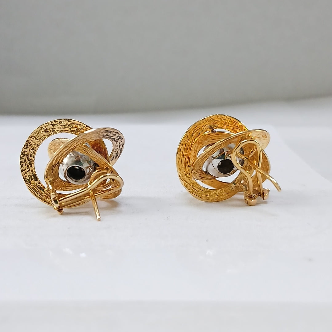 ARETES PAR ORO 18 K 13.4 GRMS (SEMINUEVO)