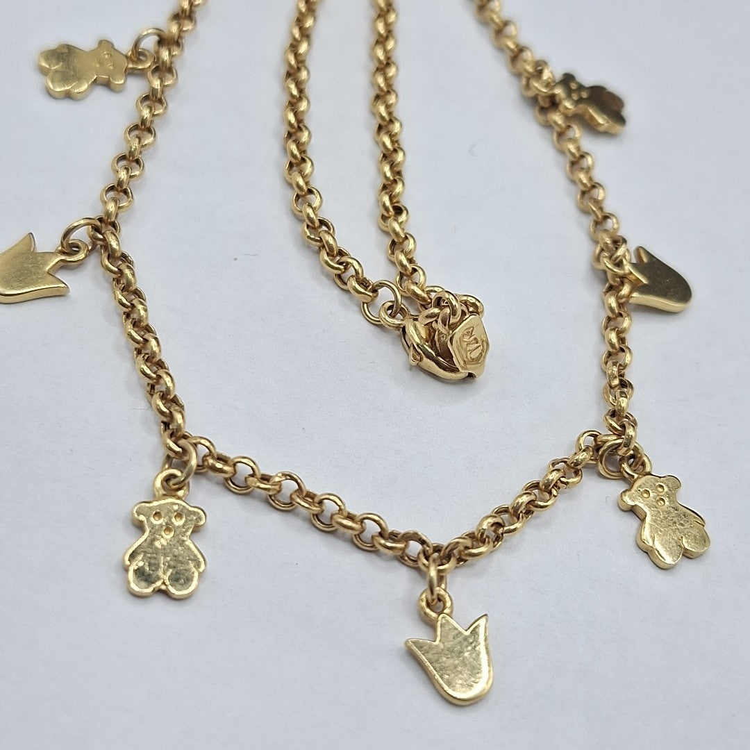 GARGANTILLA ORO 14 K 7.4 GRMS (SEMINUEVO)