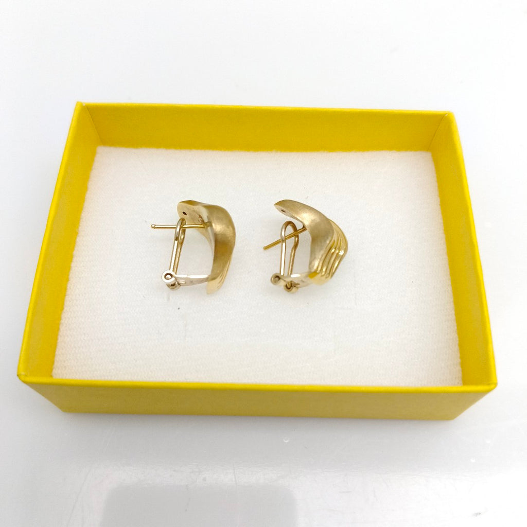 ARETES PAR ORO 14 K 4,50 GRMS (SEMINUEVO)