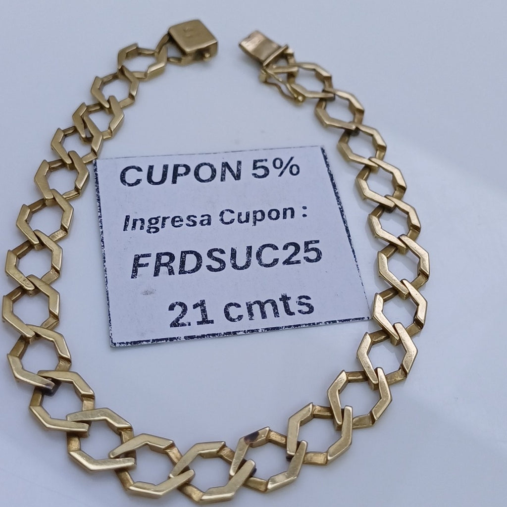PULSERA ORO 14 K 13.2 GRMS (SEMINUEVO)
