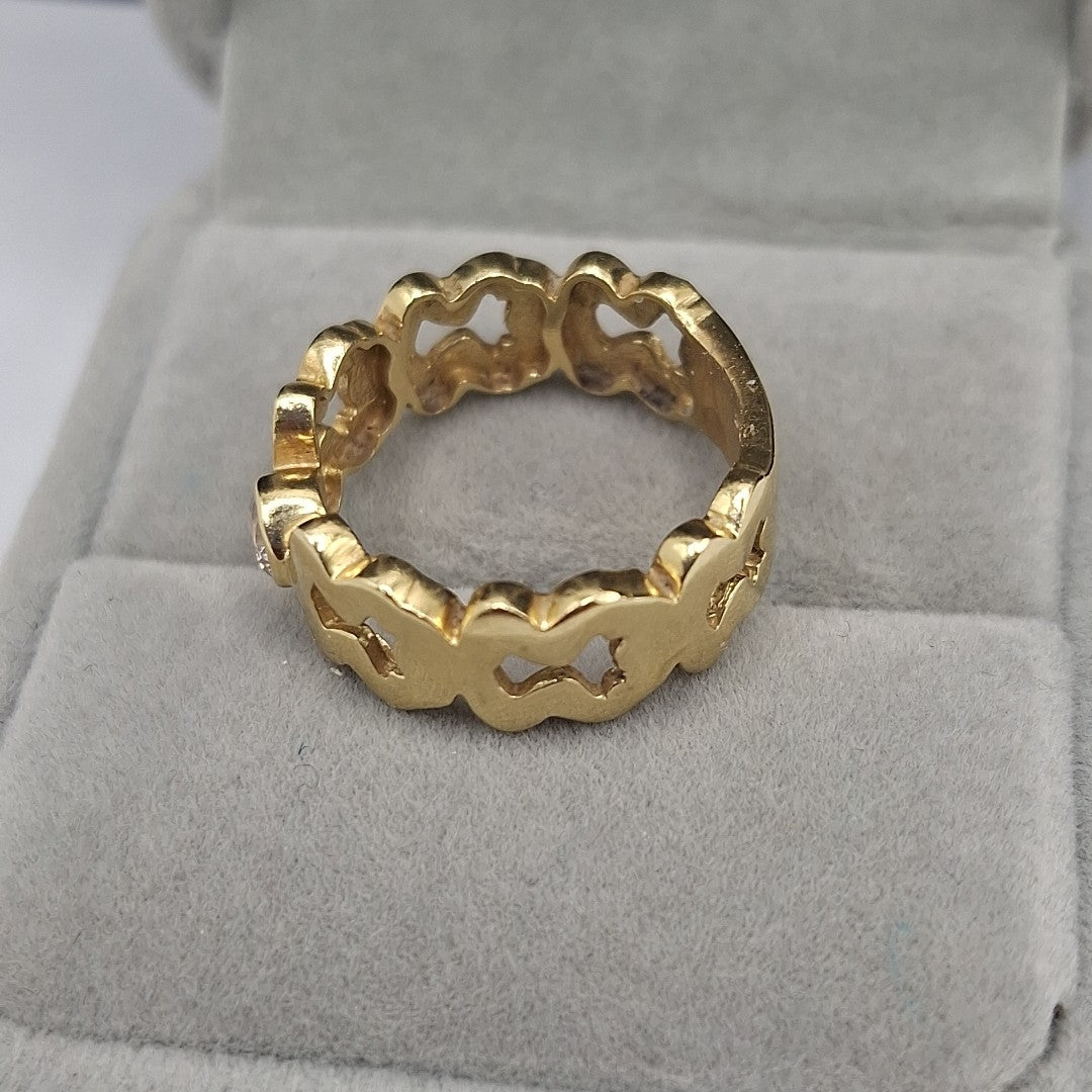 ANILLO ORO 14 K 5.1 GRMS (SEMINUEVO)